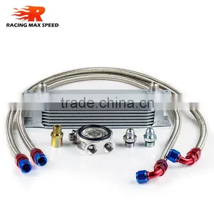 Wholesale Universal Racing Car Row 10 Oil Cooler thumbnail-1