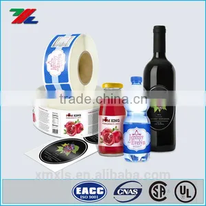 Custom Glassess Bottles Label / Wine Label /Jar Label / Water Bottle Printed thumbnail-1