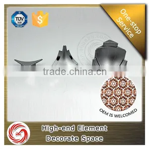 Floor Ceramic Tiles Decorative Metal Baseboard thumbnail-4