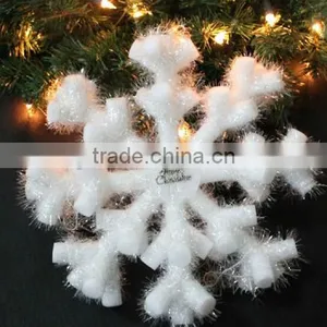 2016 New Product Christmas Snowflake Hanging Festival Snowflake Wedding Outdoor Decoration thumbnail-1