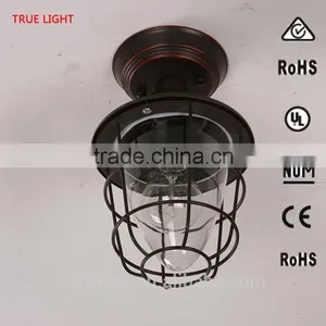 Cheap Ceiling Lamp for Home Bar Glass Metal Lamp China Supplier thumbnail-1