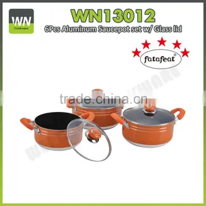 New European Style Forged Aluminum Nonstick Marble Coating Cookware thumbnail-1