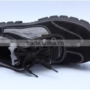 Steel Toe Cap Work Shoes Suede Leather Safety Shoes 9802 thumbnail-4