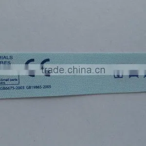 Chinese Wholesale Custom Nylon Clothing Label Garment Accessory From China thumbnail-1