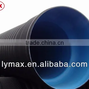 Collapse Resistance Corrugated Plastic Drainage Pipe thumbnail-1
