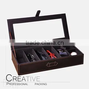 Fashion Portable Leather Sunglass Boxes Wholesale thumbnail-1