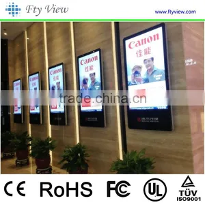 47 Inch Shopping Mall/comercial Building/ Bank Wall Mounted LCD Touch Screen Kiosk Advertising Player Supplier's Choice thumbnail-3