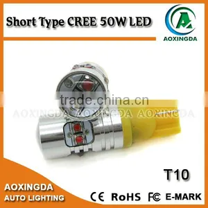 T10 CREE 50W Amber/yellow Light thumbnail-1