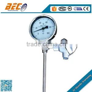 Calibrated Platinum Resistance Thermometer With Bimetall Material WSS-411P thumbnail-1