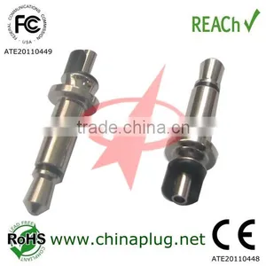 Wholesale Fashion 22L Two Pole Nickel-plated 3.5mm Male Audio Video Plug thumbnail-1
