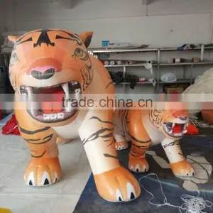 Cheap Custom Inflatable Model, Inflatable Tiger Cartoon, Advertising Inflatable Balloon thumbnail-1
