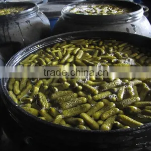 Pickled Gherkins 3-5 cm in 260L HDPE Drums thumbnail-3