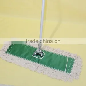 Industrial Twisted Loop Dust Mop,Floor Mop,Flat Mop With Handle thumbnail-3