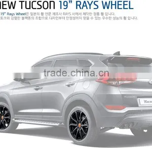 TUIX RAYS WHEELS 19 INCHES FOR HYNDAI ALL-NEW TUCSON 2015-16 MNR thumbnail-3