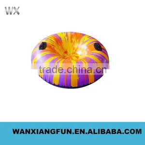 High Quality Full Printing Inflatable Snow Sled Tube thumbnail-6