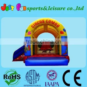 Circus Castle Inflatable Sliding Combo thumbnail-1