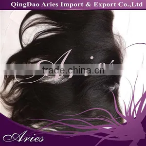 Fashion Human Hair Virgin Remy Pieces Top Closure and Lace Frontal thumbnail-1