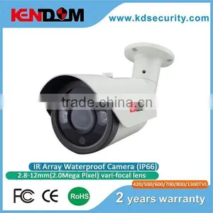 Special Model for Sony CCTV Camera 2pcs of Powerfull IR Array Led Security Camera 2.8-12mm(2.0MP) Lens Security Camera System thumbnail-1