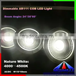 Hot Sale High Quality AR111 White Color CCT4000-4500K COB Light thumbnail-1