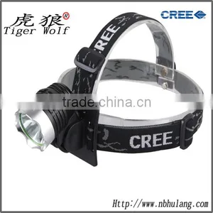 Aluminum t6 Led Headlamp Rechargeable Battery Source thumbnail-1