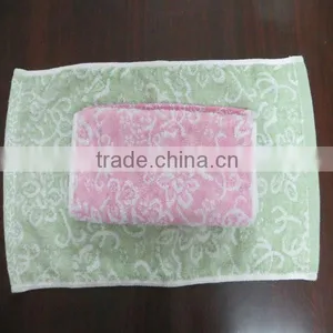 Bamboo Fiber Weak Twist Jacquard Little Face Towel thumbnail-1