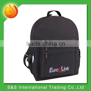 Cheap Promotional School Backpack With Two Front Zipper Pockets thumbnail-1