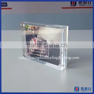 4x6 Clear Acrylic Block Photo Frame, Acrylic Photo Booth Frames, Acrylic Photo Frames Wholesale thumbnail-1