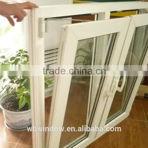 Pvc Tilt and Turn Inward Windows, High Quality House Window thumbnail-2