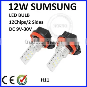 Top Qulity 12w 9005 9006 H1 H3 H8 H9 H10 H11 H16 880 881 Led Headlight Led Rear Fog Light for 12v 24v Vovos thumbnail-1