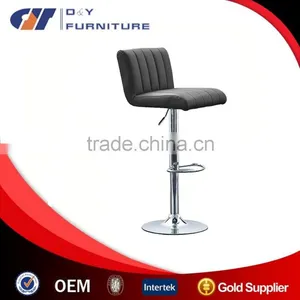 2016 Modern Kitchen Breakfast Leather Bar Stools With PU Leather thumbnail-1