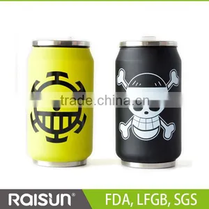 High Vacuum Food Grade Double Wall Stainless Steel Baby Water Bottle 280ML 350ML 500ML thumbnail-1