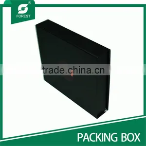 MEDIUM BLACK CARDBOARD HAIR EXTENSION PACKAGING BOX WITH CUSTOM LOGO Quality Choice thumbnail-6
