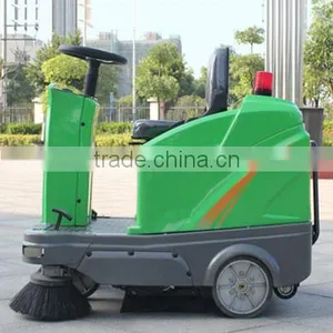 Rechargeable Mini Road Sweeper Road Sweeping Vehicle DQS12 thumbnail-2