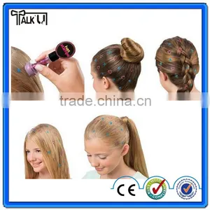 Lovely Glitter Hair Hot Stamp,hair Accessories Glitter Stamp,glitter Hair Color thumbnail-6