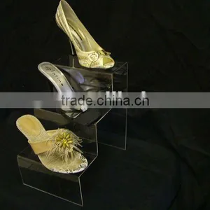 Clear Acrylic High Heel Shoes Display thumbnail-1