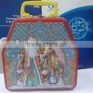 Kids Tin Lunch Box With Handle thumbnail-1