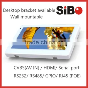 7" Android POE Wall Mounted Tablet For Industrial Control Home Automation thumbnail-3