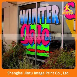Digital Printing Full Color Removable Vinyl Decal Sticker for Shop thumbnail-1