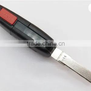 Car Key Blanks for VW With 3+panic Button Replacement Remote Key Shell(Round Head) thumbnail-4