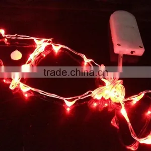 OEM String Light 1 Meters 20 Leds Button Cell Battery Operated thumbnail-1