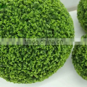 High Quality Artificial Grass Ball, Artificial Topiary Grass Ball thumbnail-3