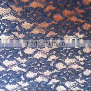 Orchid Low-elastic Polyester Lace Fabric for Wedding Dresses thumbnail-1