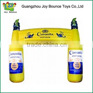 Funny Bottle Inflatable Advertising Arch Yellow Gate 2015 thumbnail-1