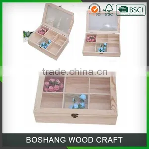 Custom Professional Cheap Wooden Trinket Box thumbnail-1