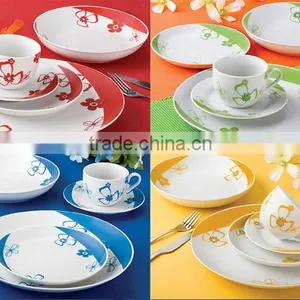 White Porcelainware Luxury Fine Porcelain Dinnerware thumbnail-2