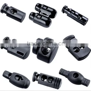 Clothing Plastic String Cord Stopper Button thumbnail-2