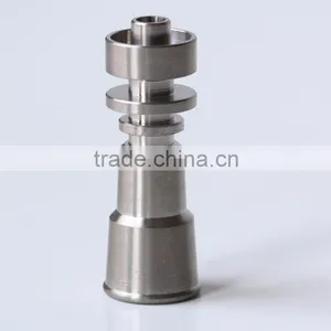 Smoking Gr2 Titanium Nail for Sale 12mm Electric Titanium Nail Domeless Joint Size thumbnail-1