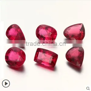 4-7ct Pigeon Blood Red Tourmaline Loose Stone thumbnail-2