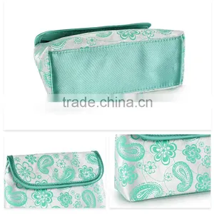 Chinese Traditional Pattern Makeup Standing Up Pouch Bag thumbnail-2