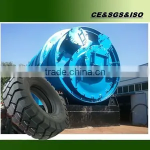 Scrap Tire Recycling Machine With CE, ISO and BV thumbnail-1